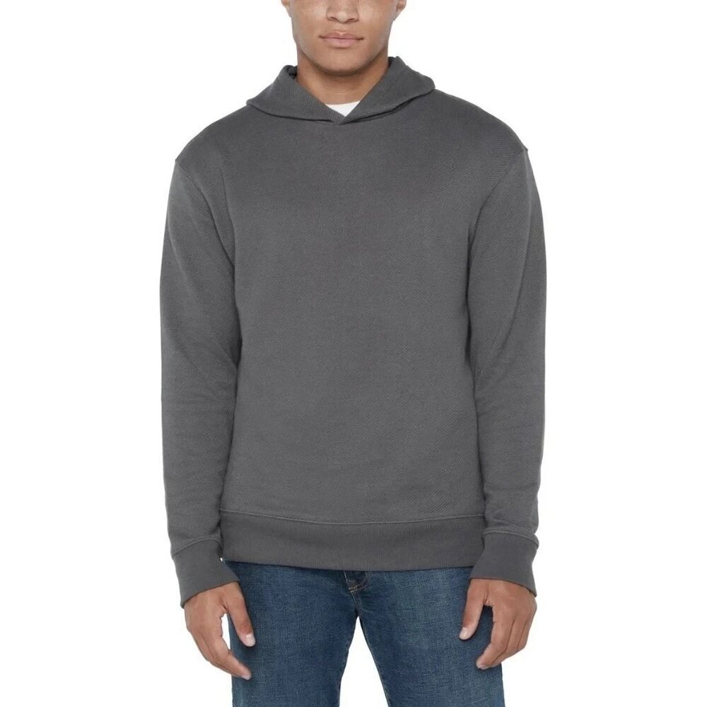 Gap Men's L Gray Hooded Sweatshirt Cotton & Polyester Blend G1404